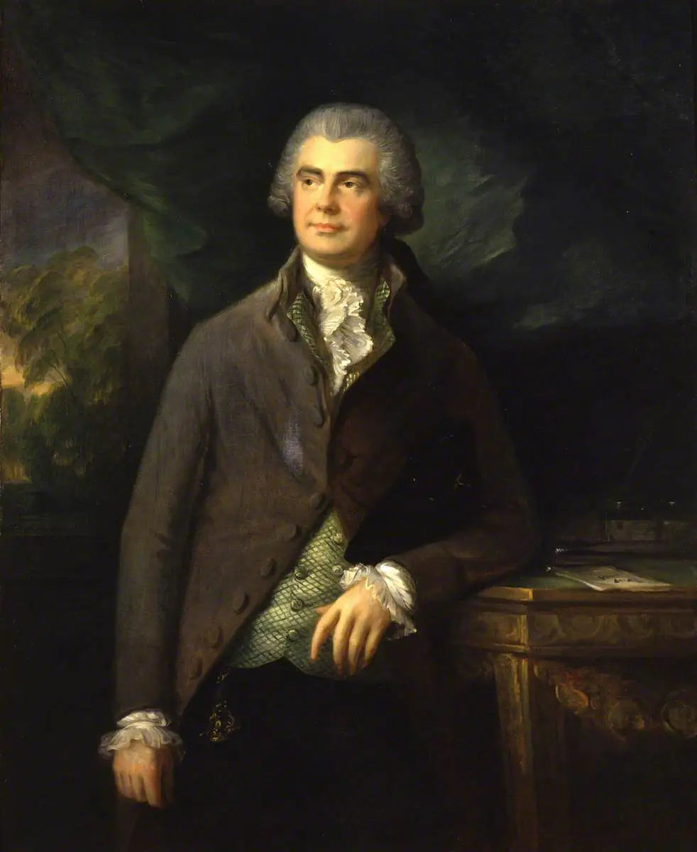 Richard Warren (1731–1797) - Thomas Gainsborough image 1 reproduction de peinture à l’huile