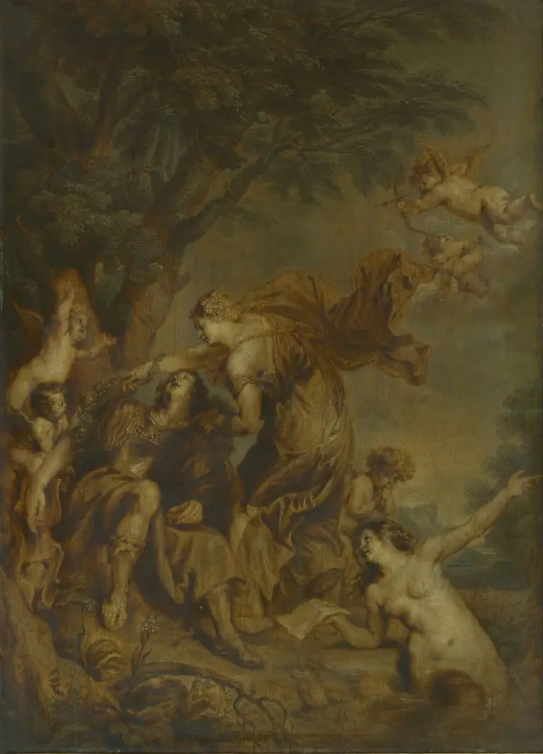 Rinaldo e Armida - Antoine van Dyck