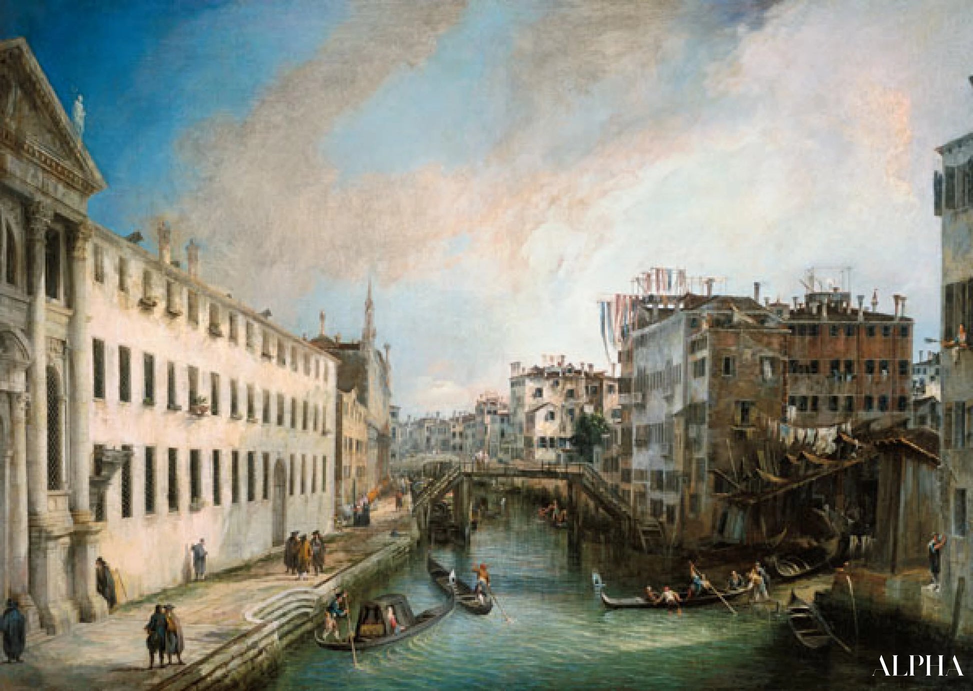 Rio dei Mendicanti - Canal Giovanni Antonio - Reproductions de tableaux et peintures haut de gamme