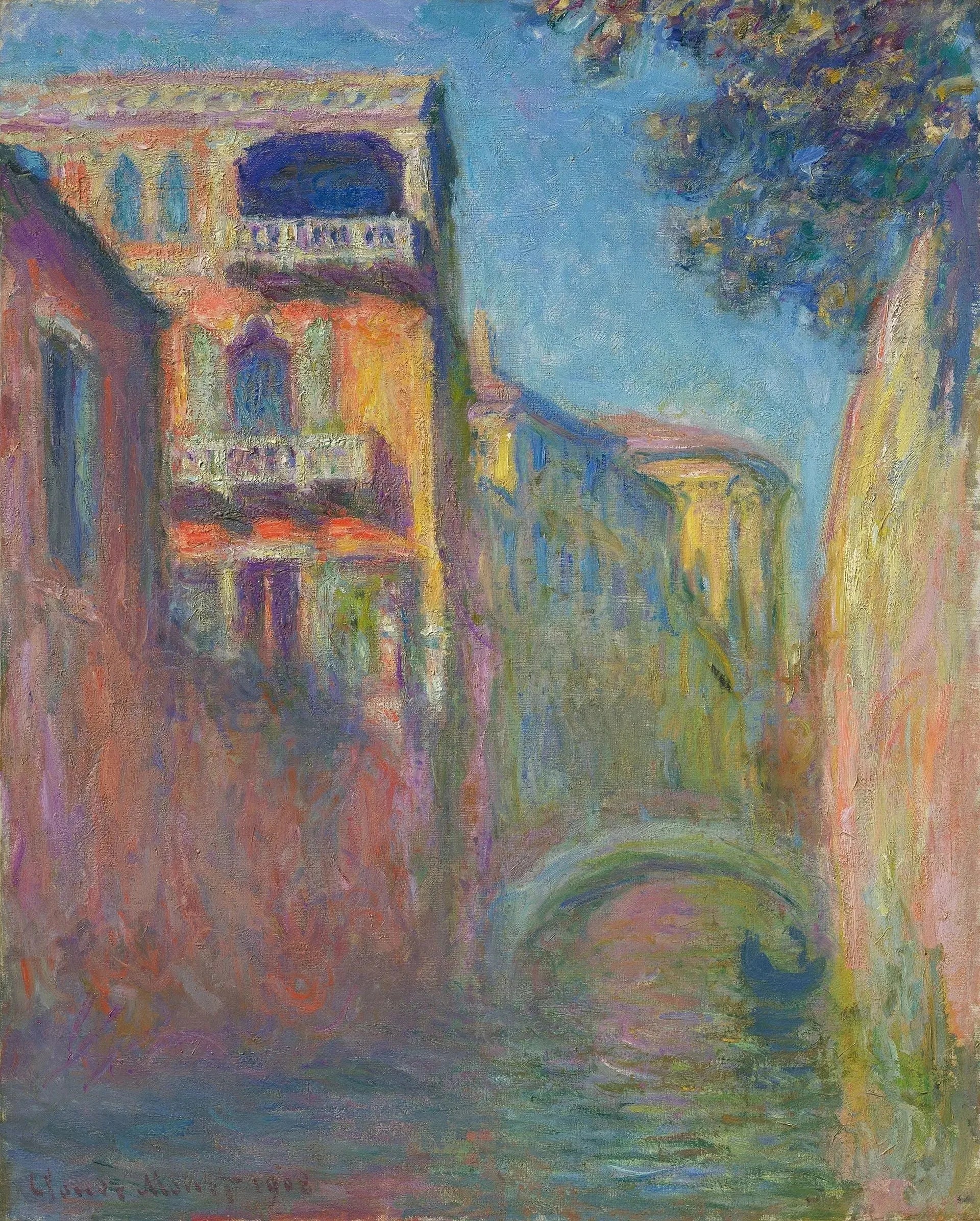 Le Rio de la Salute de Claude Monet, 1908 – Museum Barberini MB-Mon-30, Wildenstein 1762