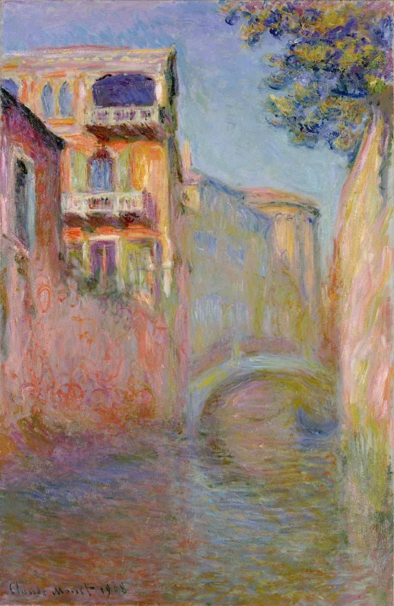 Il Rio della Salute, Museo Pola W1763 - Claude Monet