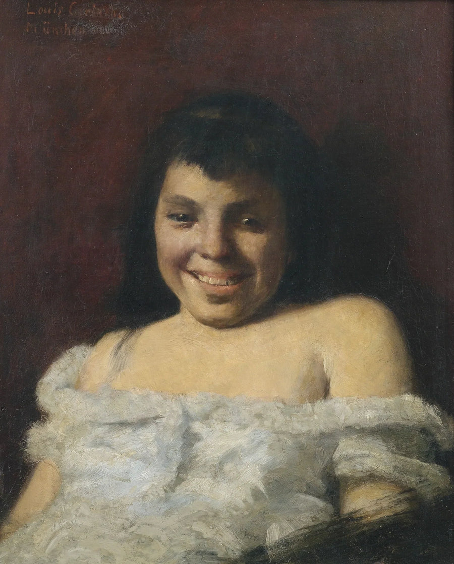 Ragazza che ride - Lovis Corinth