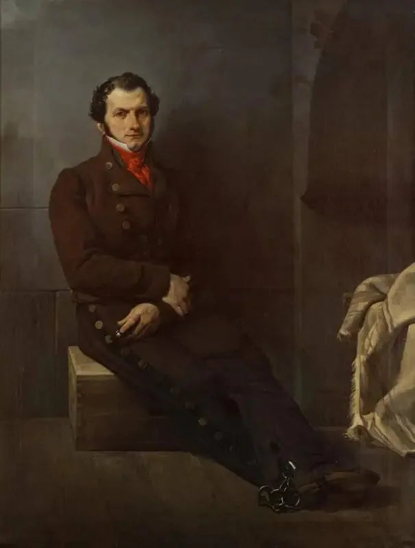 Ritratto del Conte Arese in carcere - Francesco Hayez