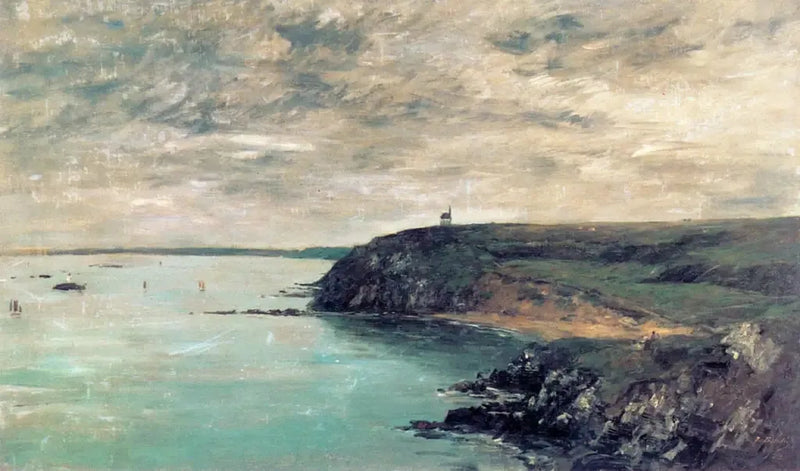 Riva di Portrieux, Côtes-du-Nord - Eugène Boudin
