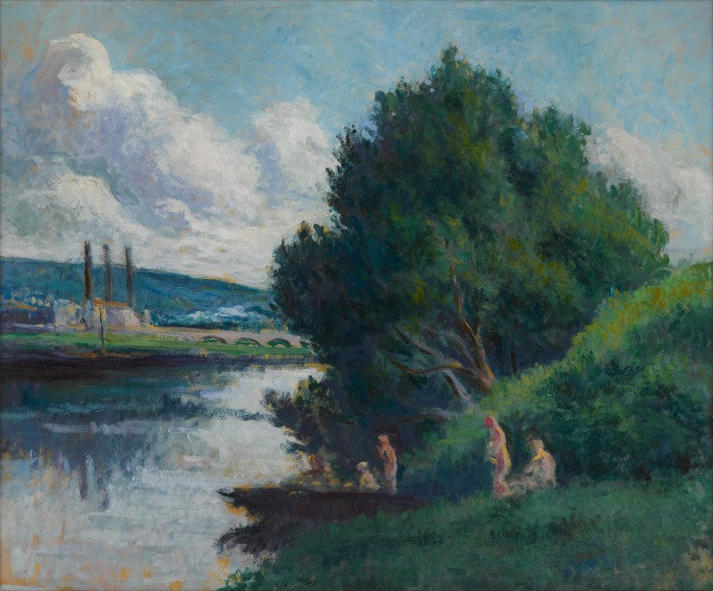 Rive de la Senna - Maximilien Luce