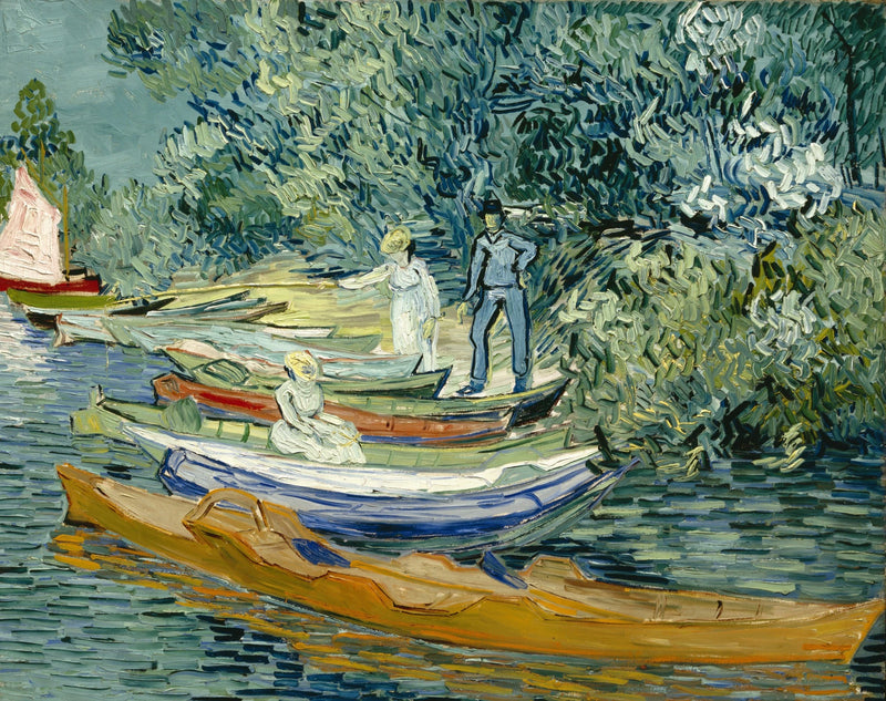 Banca dell'Oise ad Auvers - Vincent van Gogh