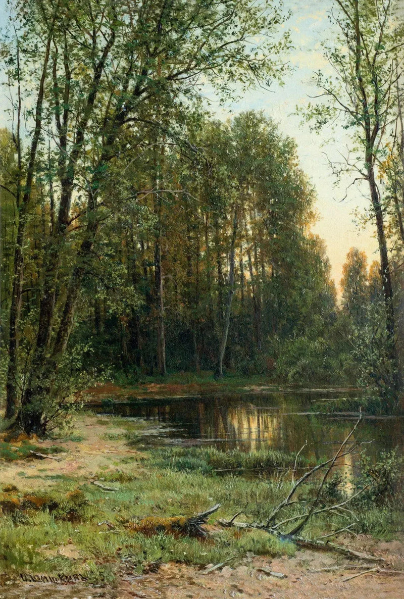 Fiume nella foresta - Ivan Chichkine