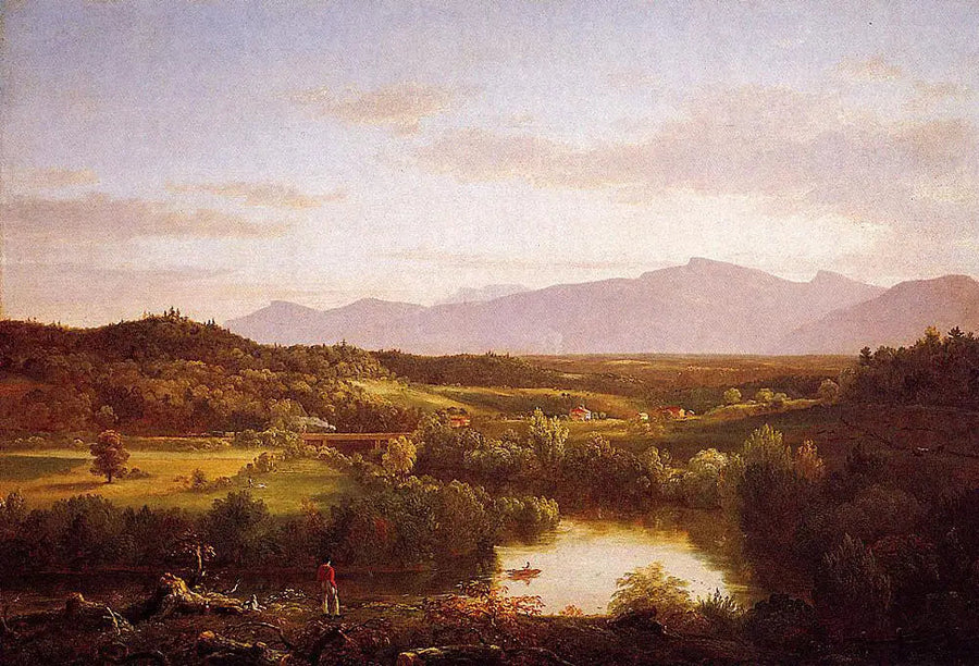 Fiume nei Catskills - Thomas Cole