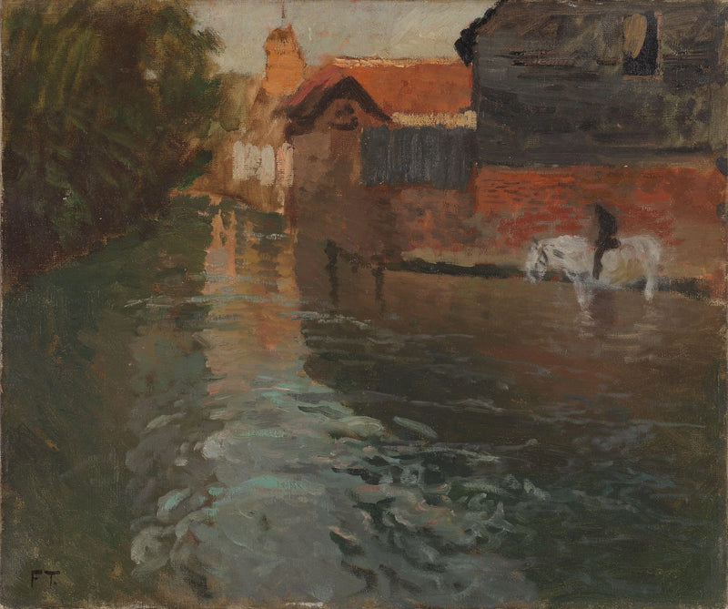 Fiume nel nord della Francia - Frits Thaulow
