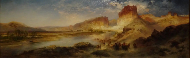 Rivière Verde, Wyoming - Thomas Moran