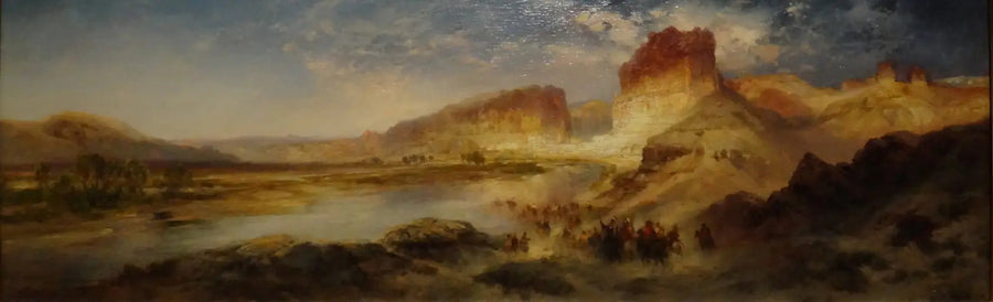 Rivière Verde, Wyoming - Thomas Moran