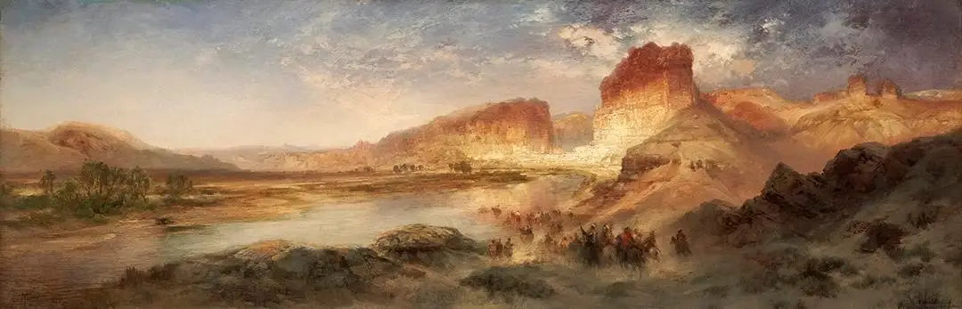 Rivière Verte Wyoming - Thomas Moran - Alpha Reproduction