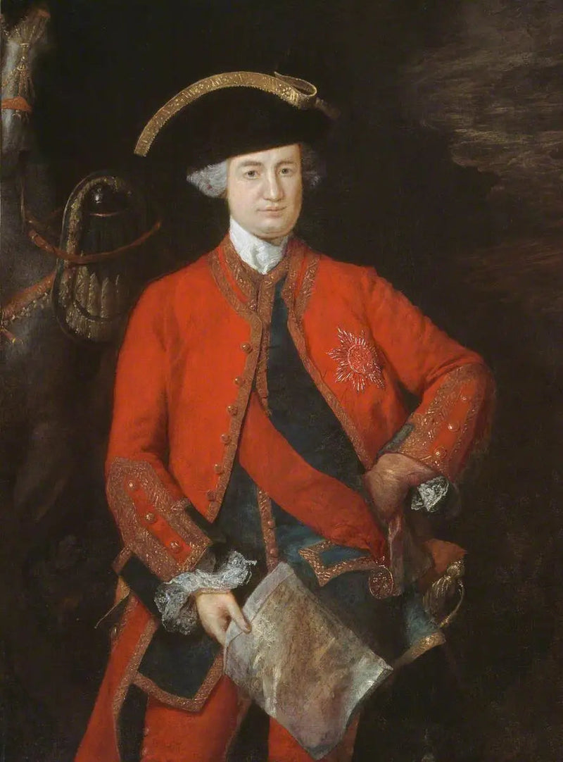 Robert, Lord Clive (1725–1774), in uniforme da ufficiale generale - Thomas Gainsborough