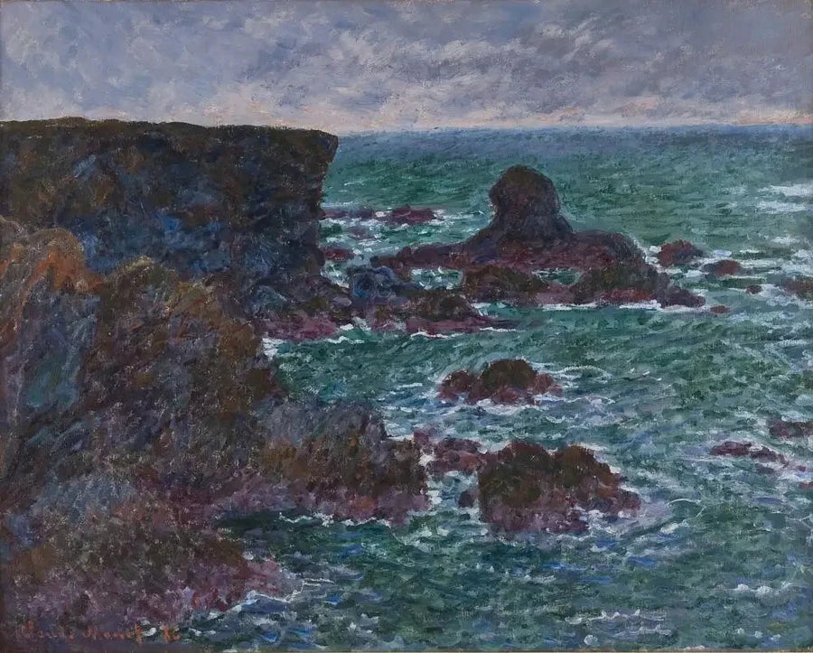 Roccia del Leone, Belle-Île W1090 - Claude Monet
