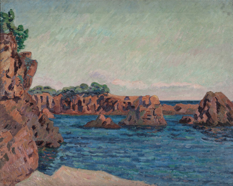 Rochers a Agay - Armand Guillaumin