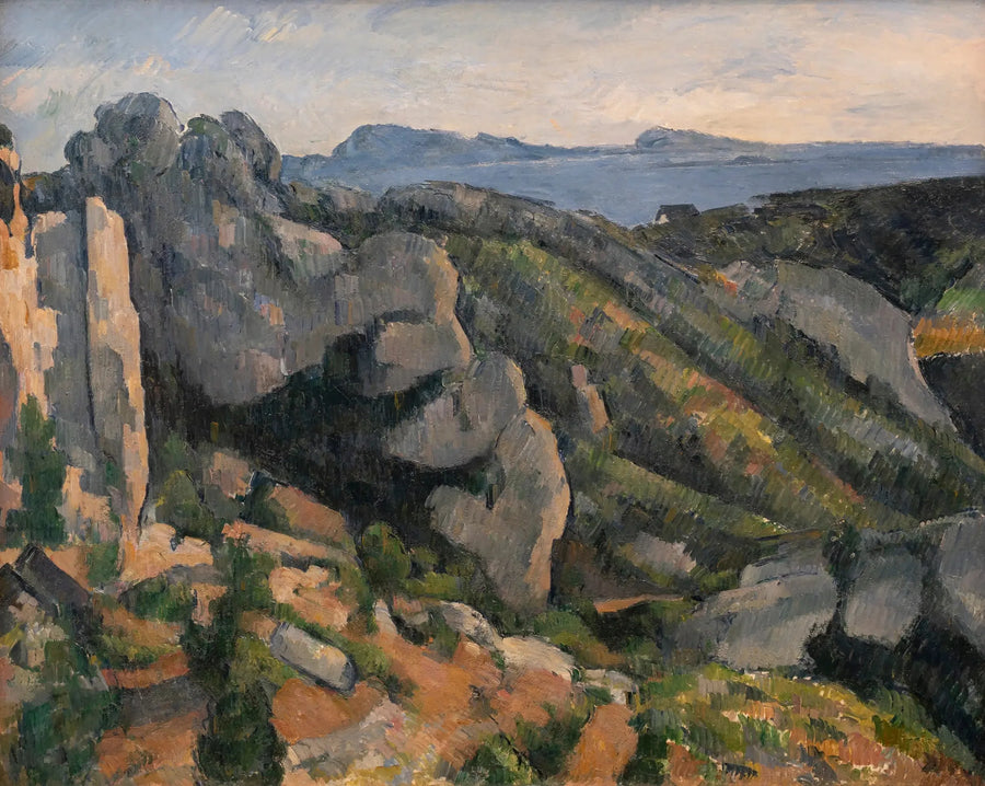 Rocce a l'Estaque - Paul Cézanne
