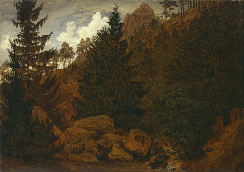 Rocce - Caspar David Friedrich