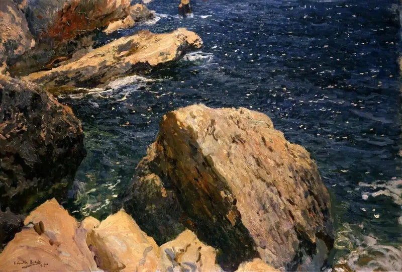 Rocce del Capo, Jávea - Joaquín Sorolla