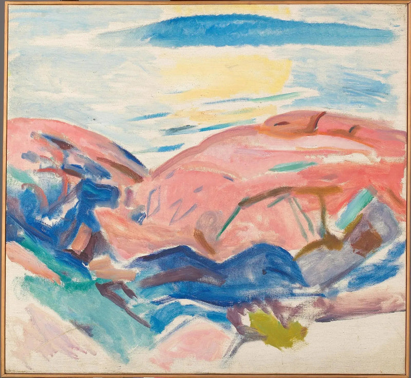 Rocce rosse - Edvard Munch