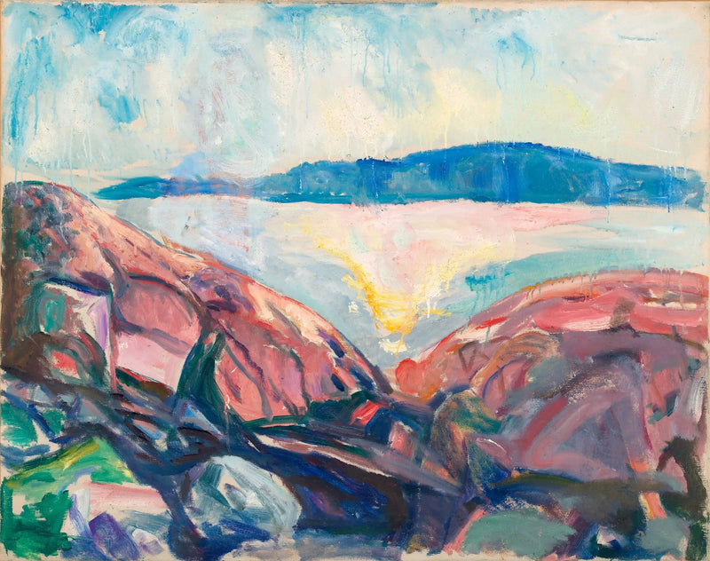 Rocce rosse - Edvard Munch