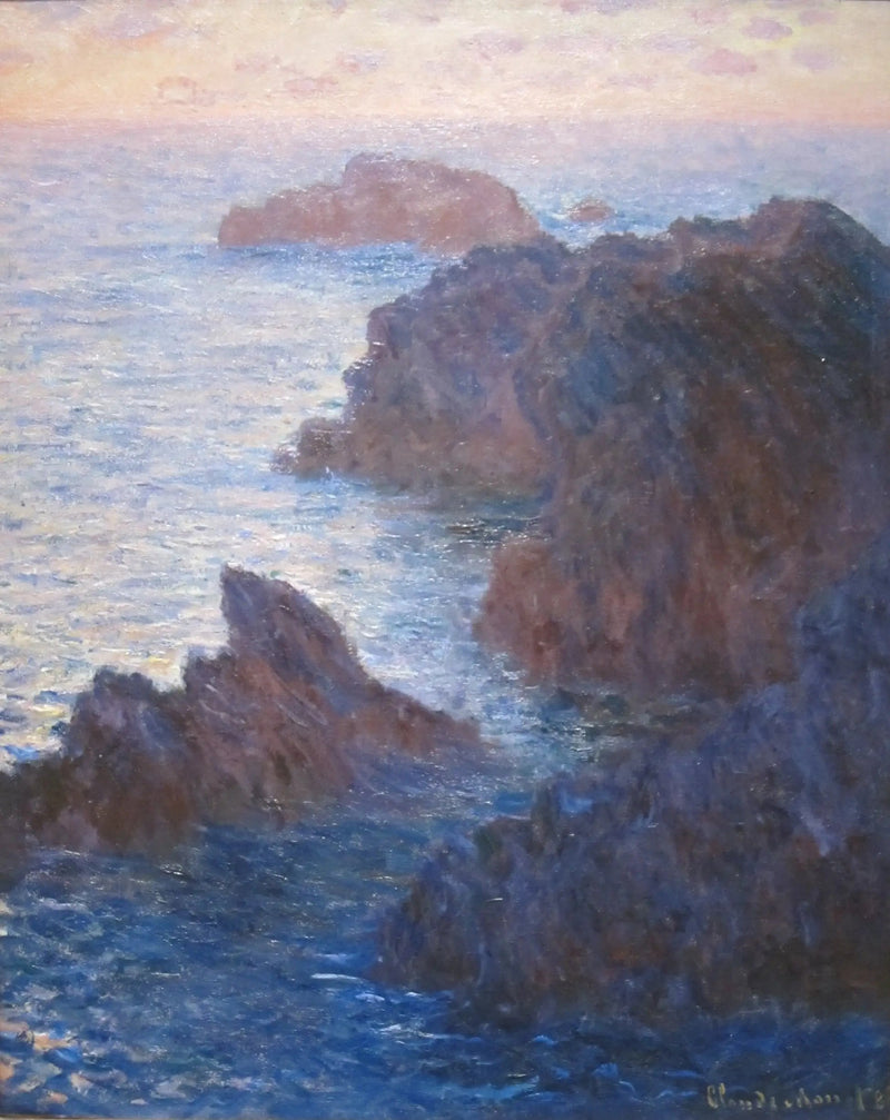 Rocce a Belle-Île, Port-Domois - Claude Monet