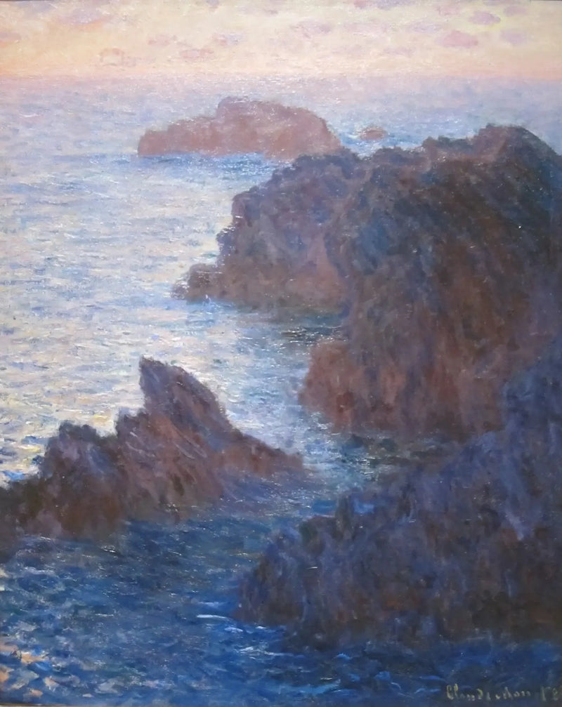 Rocce a Belle-Île, Port-Domois - Claude Monet