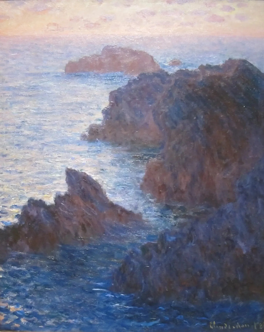 Rocce a Belle-Île, Port-Domois - Claude Monet