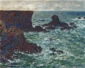 Rocce a Port-Coton, il Leone Rock, Belle Ile - Claude Monet