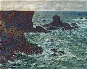 Rocce a Port-Coton, il Leone Rock, Belle Ile - Claude Monet