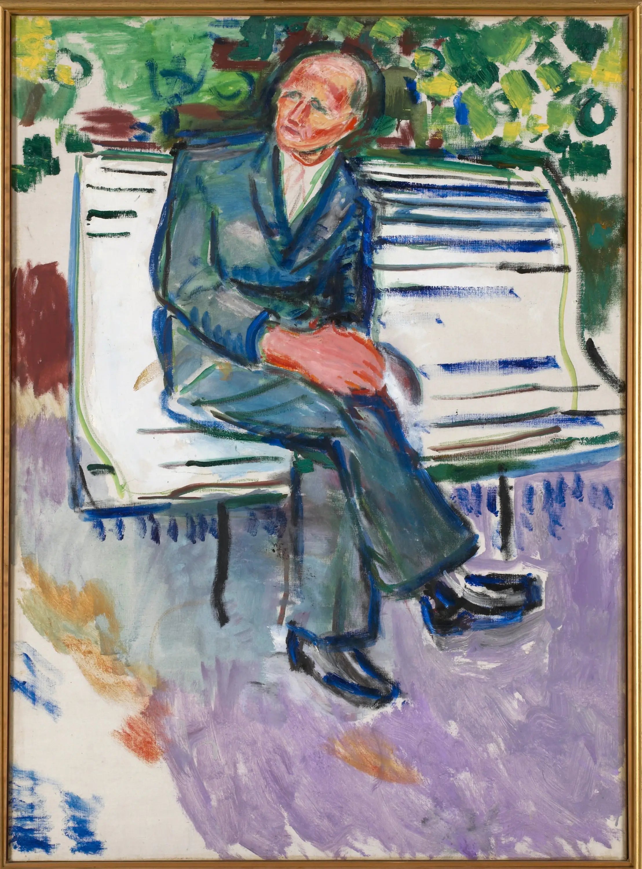 Reproduction du tableau « Rolf Hansen - Edvard Munch » par Alpha Reproduction en peinture à l’huile