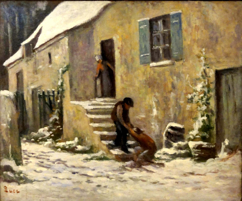 Rolleboise, il ritorno del figliol prodigo - Maximilien Luce