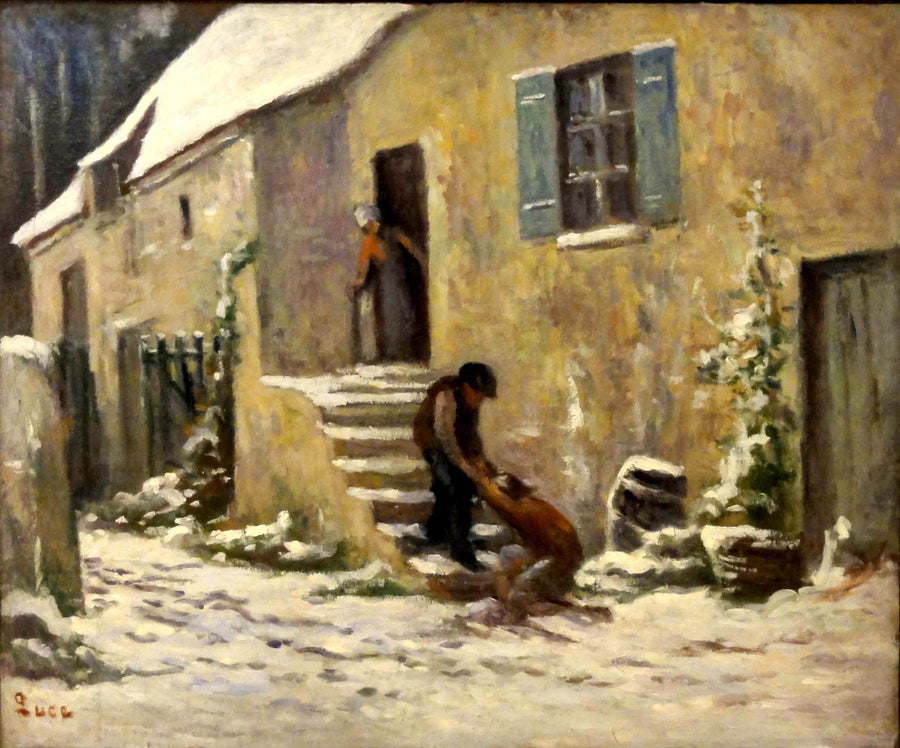 Rolleboise, il ritorno del figliol prodigo - Maximilien Luce