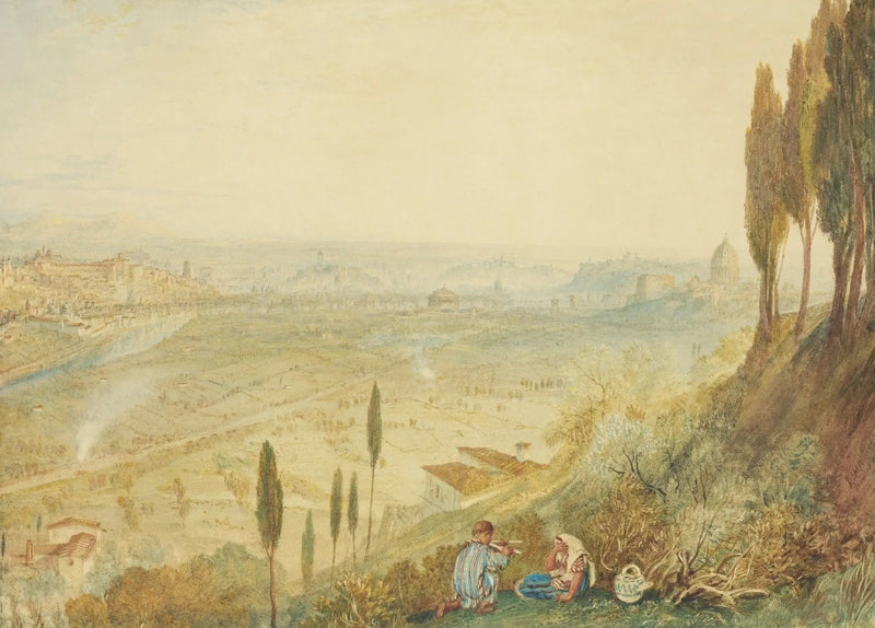 Roma da Monte Mario - J. M. W. Turner
