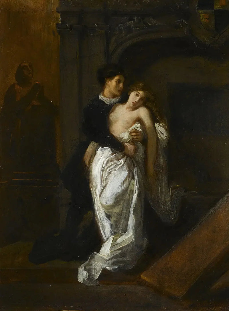 Romeo e Giulietta alla tomba dei Capuleti - Eugène Delacroix