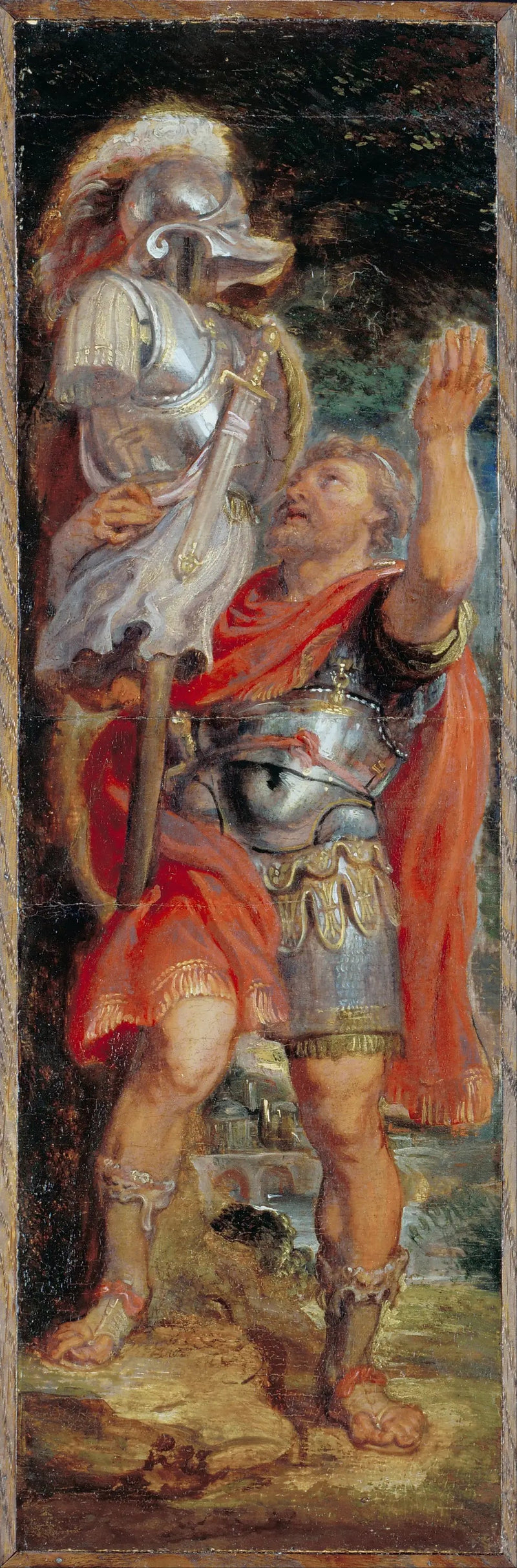 Romulus installa un trofeo - Peter Paul Rubens