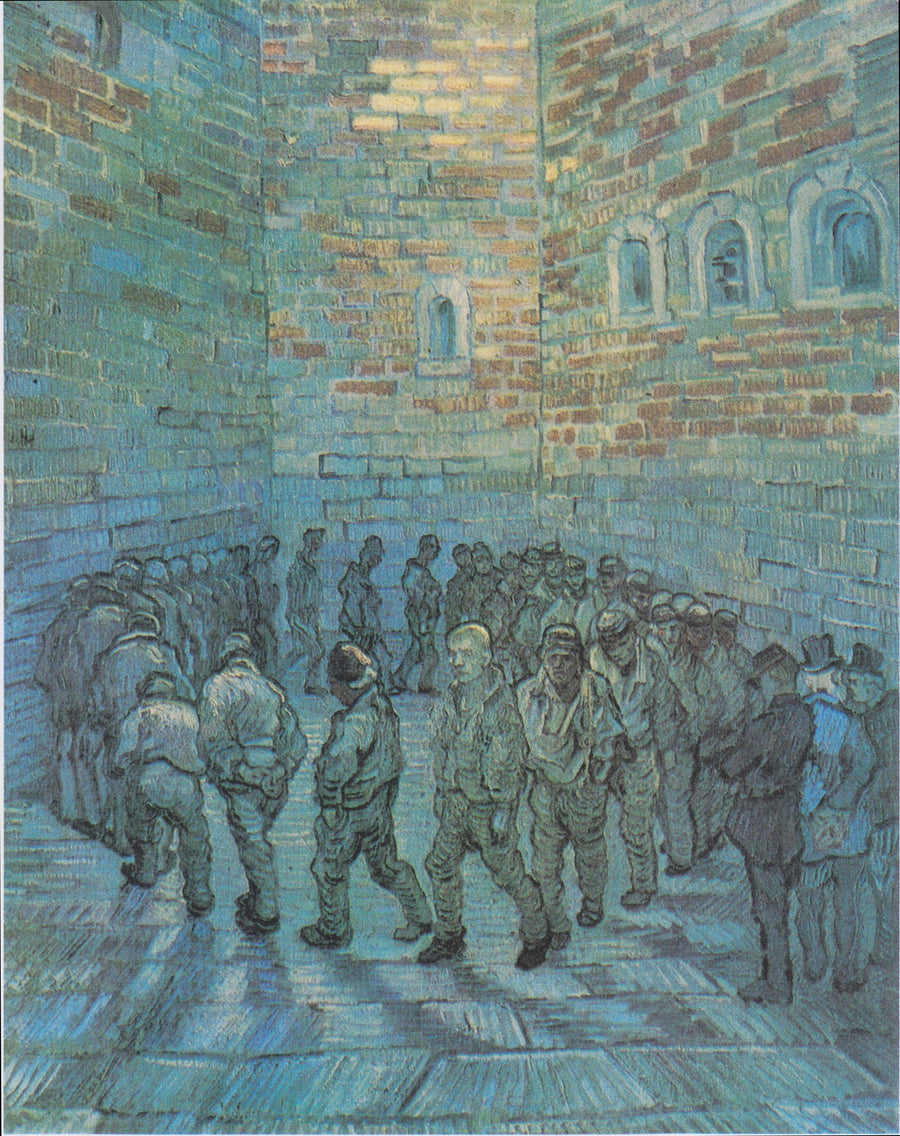 La Ronde des prisonniers de Vincent van Gogh d’après Gustave Doré, musée Pouchkine