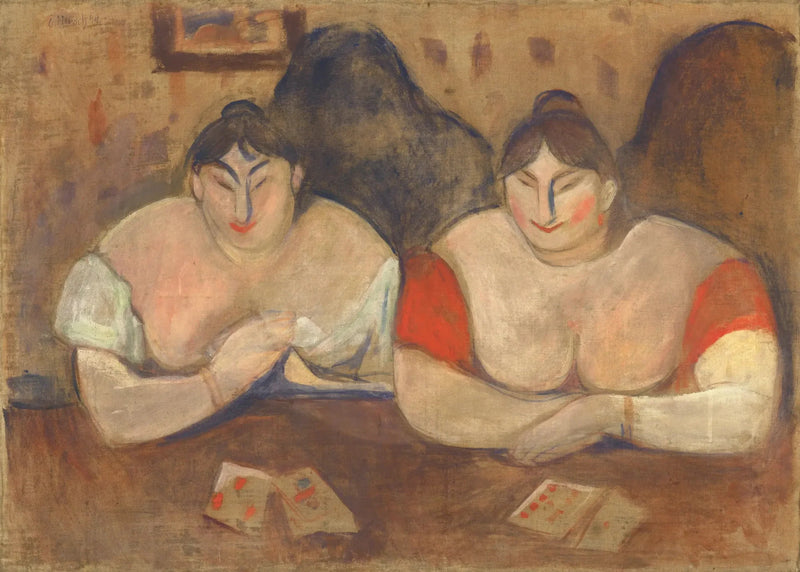 Rosa e Amélie - Edvard Munch
