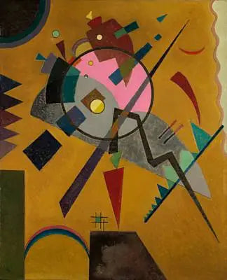 Rosa con Grigio - Vassily Kandinsky