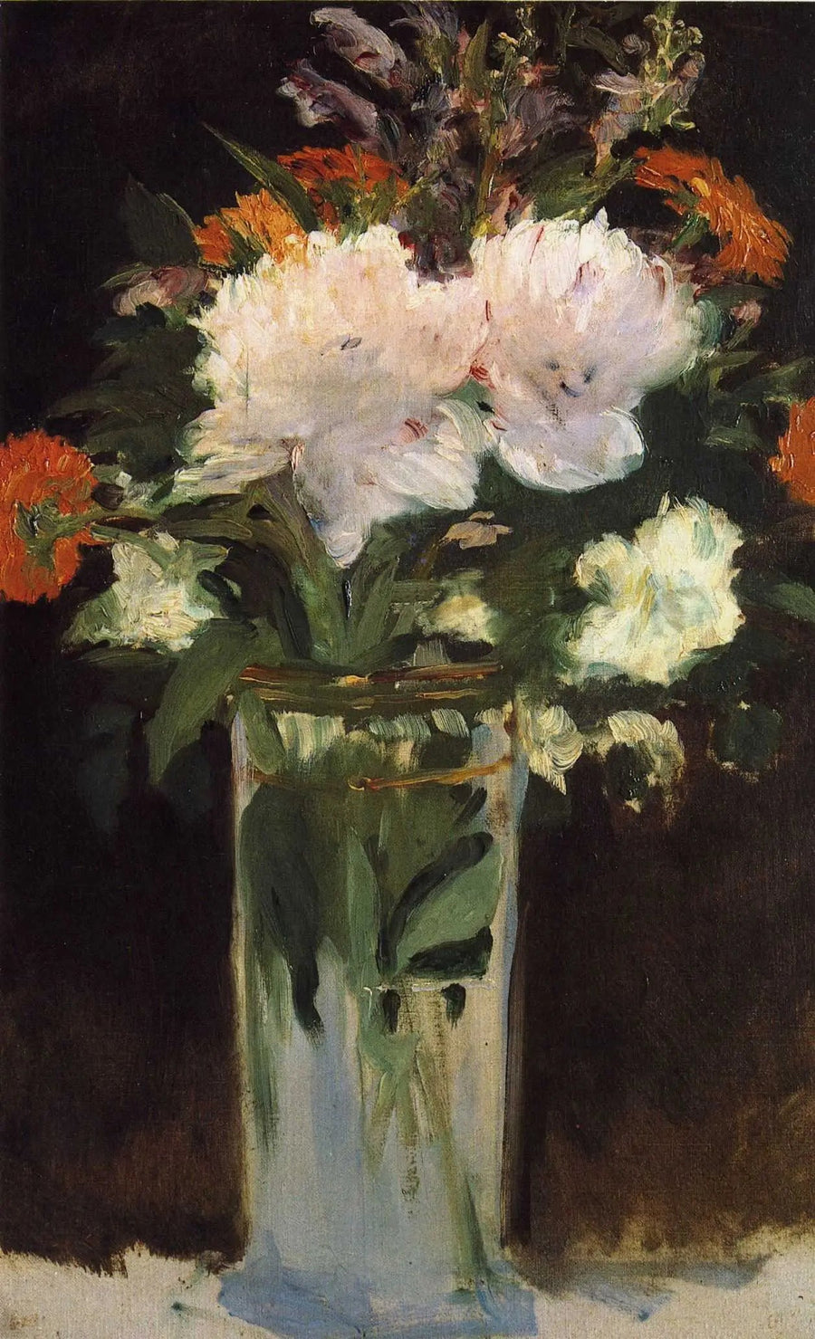 Rose e lillà - Édouard Manet