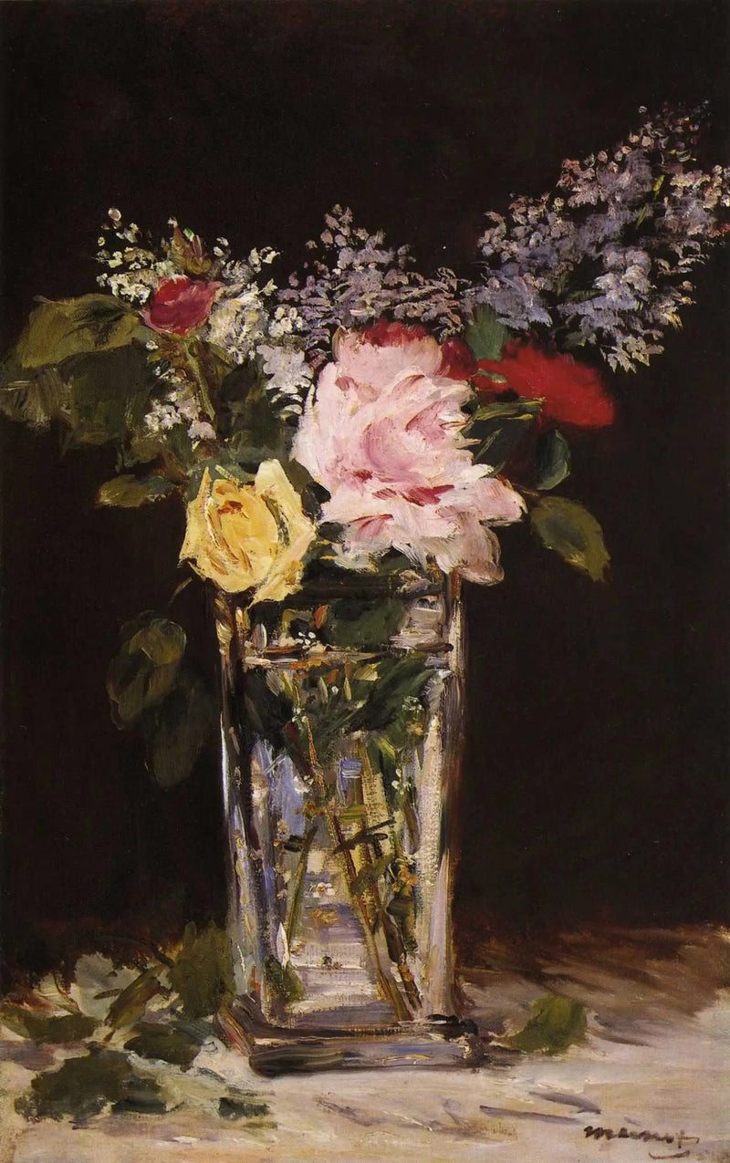 Rose e lillà - Édouard Manet