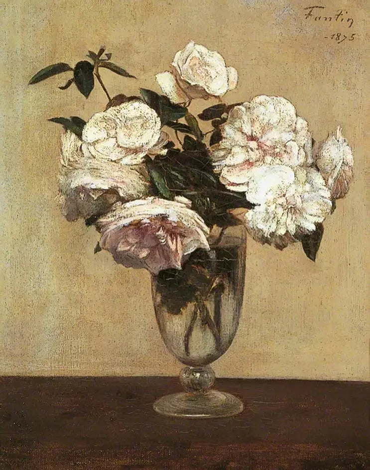 Rose rose - Henri Fantin-Latour