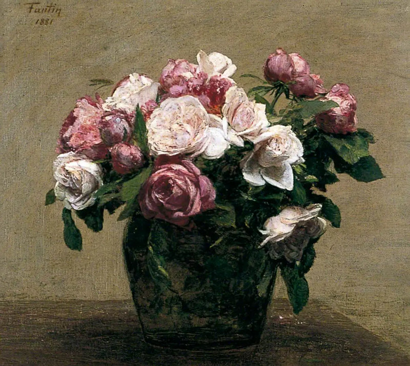 Rose rose - Henri Fantin-Latour