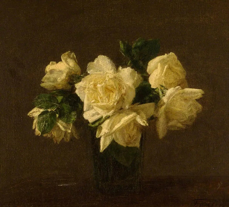 Rose gialle - Henri Fantin-Latour