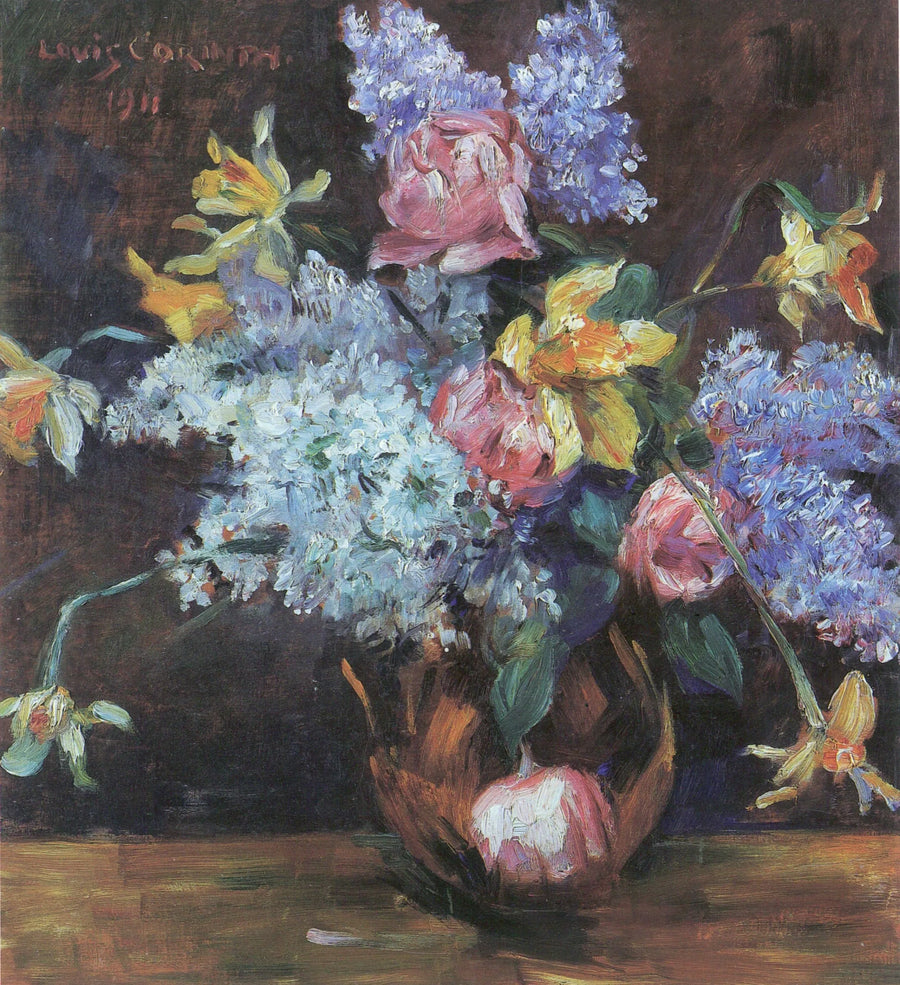 Rose, lillà e narcisi - Lovis Corinth