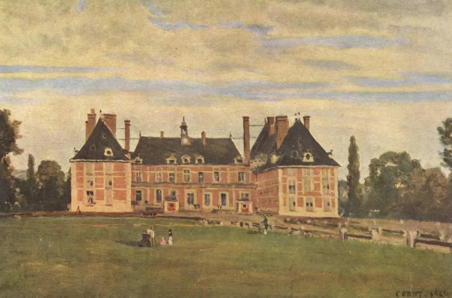 Rosny (Yvelines). Il castello della duchessa di Berry - Jean-Baptiste Camille Corot