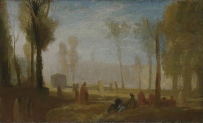 Rouen: Una vista dalla riva sinistra nel Faubourg St-Sever - J. M. W. Turner