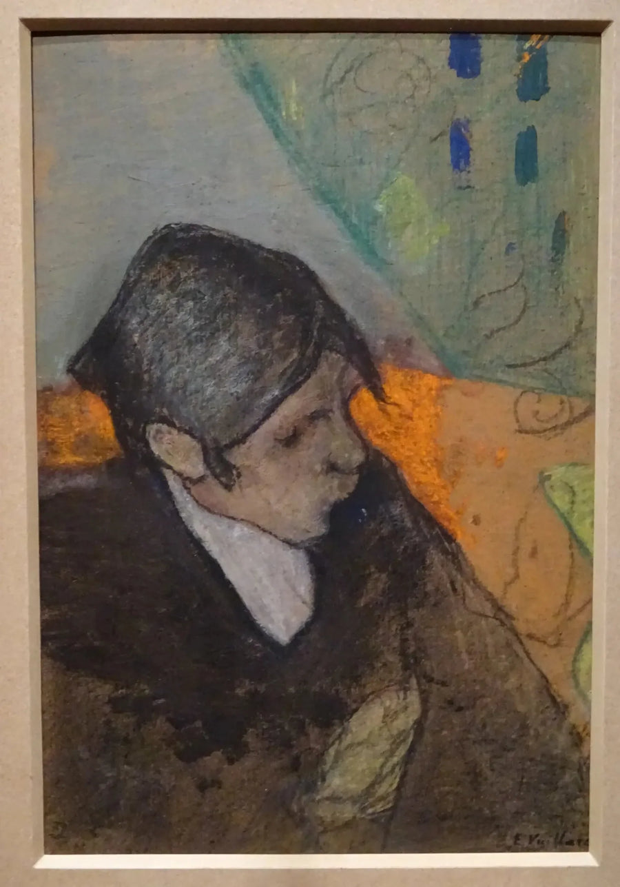 Roussel alla ciocca nera - Édouard Vuillard