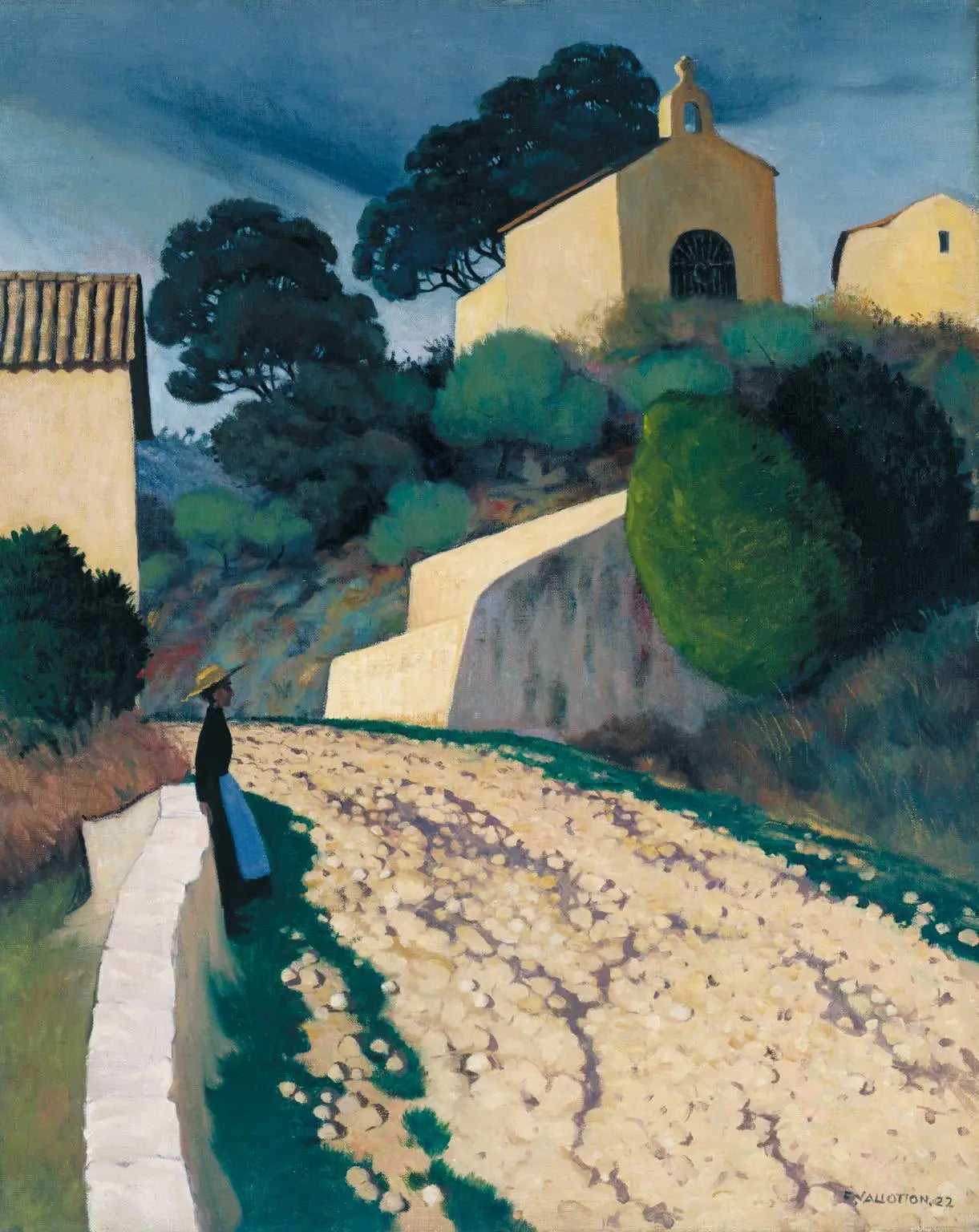 Route à St Paul (Var) - Félix Vallotton - Alpha Reproduction