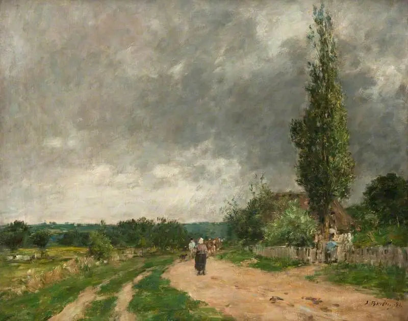 Strada di Deauville - Eugène Boudin