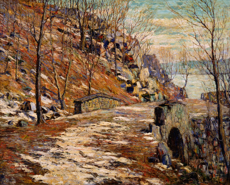 Palisades Road - Ernest Lawson